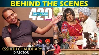 behind the scenes mr and mrs 420 returns ksshitij chaudhary ranjit bawa jassie gill making