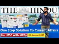 Download Lagu 23 August 2025 | The Hindu Newspaper Analysis | 23rd August Current Affairs Today | Indian Express