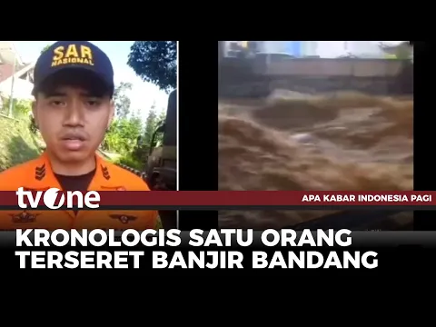 Tim Basarnas Cari Korban Hilang Banjir Bandang Puncak