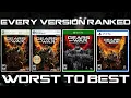 Lagu Ranking Gears Of War, Gears Of War Reloaded, Gears Of War GFWL \u0026 Gears of War Ultimate Edition