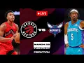 Toronto Raptors VS Charlotte Hornets NBA Match Prediction Basketball Match Prediction