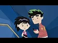 AMERICAN DRAGON Jake and Haley are both grounded for sneaking out of the house