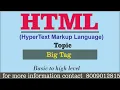 Basic HTML Practical BIG TAG Full Computer Tutorial for beginners in Hindi