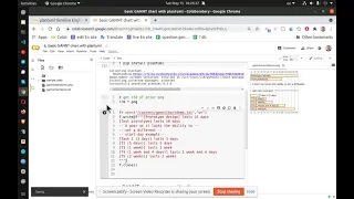 plantuml python colab GANTT chart