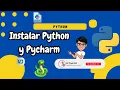 Clase 1 Curso de Fundamentos de Programacion Instalar Python y Pycharm