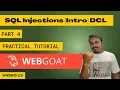 webgoat 8 sql injection intro - DCL webgoat tutorial Cyber World Hindi
