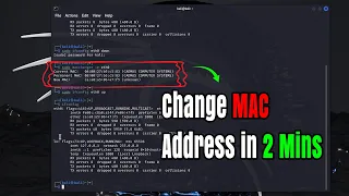 Change Your MAC Address in Kali Linux Simple Fast Method
