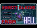 Elemental Insect Glaive w Hellfire Cloak is a BLAST MHRise Sunbreak