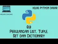 Kelas Online Python Dasar - 8 b