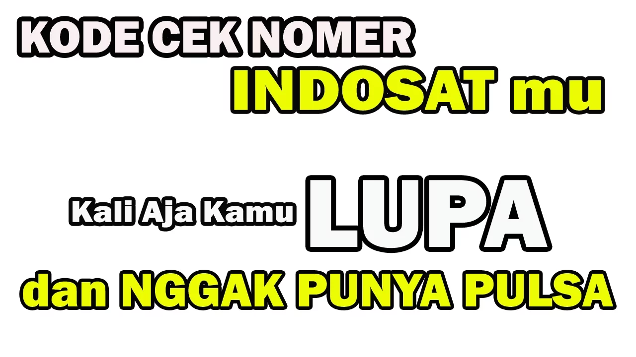 Cara cek Pulsa indosat Pascabayar #indosat. 