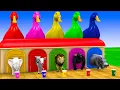 Download Lagu Long Slide Game With Elephant Gorilla Buffalo Hippopotamus Tiger 3d Animal Game Funny 3d Animals