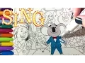 Sing Movie - Coloring pages with all the Characters