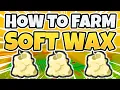 How to Get Soft Wax Fast BEST METHODS Bee Swarm Simulator - Roblox