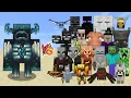 Download Lagu Warden vs Every mob in Minecraft (Bedrock Edition) - Minecraft 1.19 Warden vs All Mobs