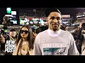 Jalen Hurts appears to make rare appearance with girlfriend at NFC Championship New York Post