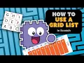 Simple Grid List Tutorial with Image Scanning