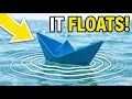 How to Make a Paper Boat that REALLY Floats Easy Origami