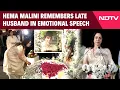 Lagu Dharmendra Prayer Meet | Hema Malini Remembers Late Husband In Emotional Speech