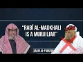 Download Lagu “Rabi al-Madkhali is a Murji Liar!” || Sheikh Salih al-Fawzan (حفظه الله)