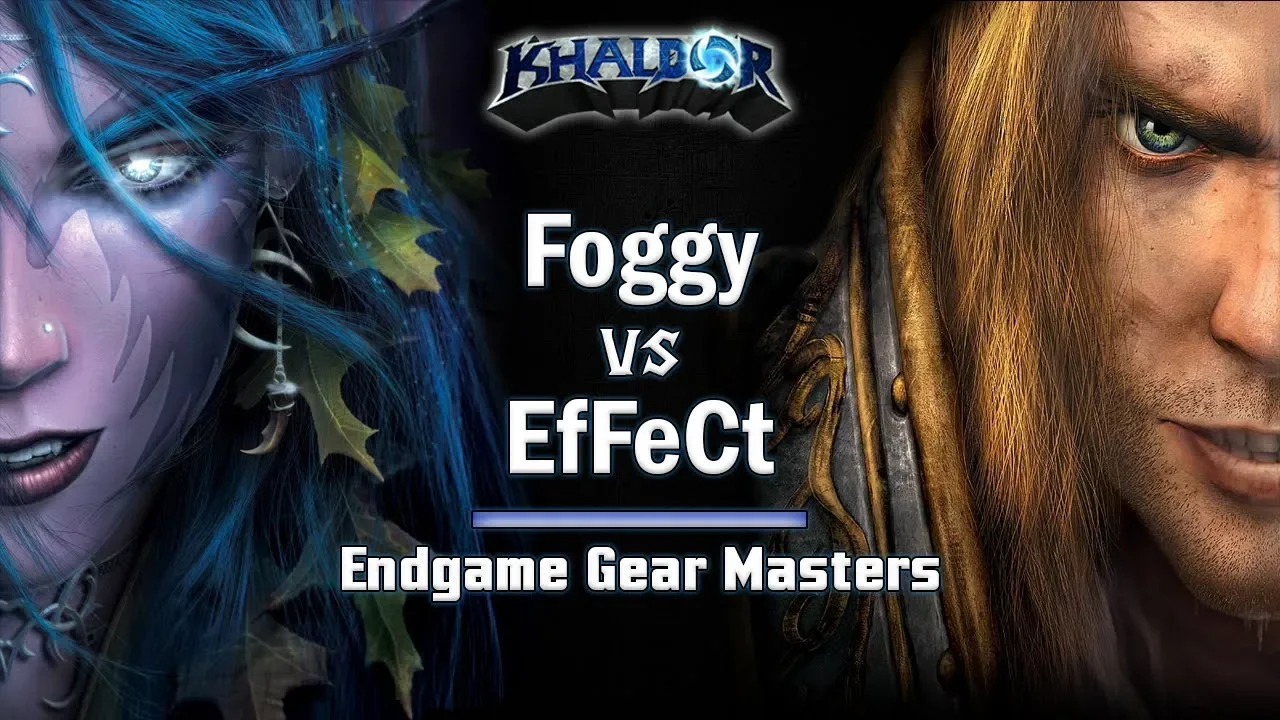 ► WarCraft 3 - Foggy (NE) vs. Effect (HU) - Endgame Gear Masters