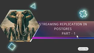 How to setup Streaming Replication in postgres Step by Step part1 replication