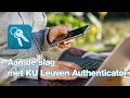 Download Lagu KU Leuven Authenticator installeren en in gebruik nemen