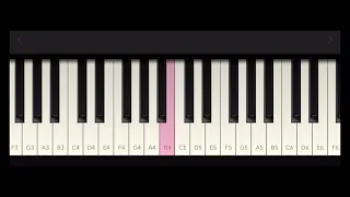 داليدا حلوة يا بلدي بيانو موبايل 