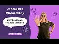 5 Minute Chemistry Molecular Geometry of CH Cl Dichloromethane Lewis Structure VSEPR