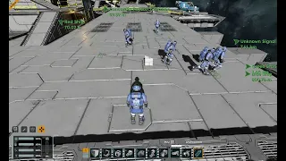 Space Engineers 2 First NPC Pathfinding Experiments - Patrolling with Obstacle