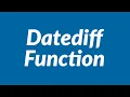 How to use datediff function with user form