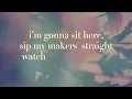 Carly Pearce - things I don’t chase (Lyric Video)