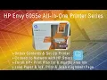 HP Envy 6055e AiO Printer Unbox Setup Connect to Wifi and Enroll Instant Ink