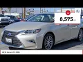 2018 Lexus ES Cathedral City CA T241509A
