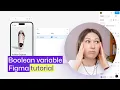 Boolean variable in prototyping FREE Figma course