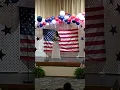 Alyssa Bell- American Heart By Faith Hill              farewell performance DPF