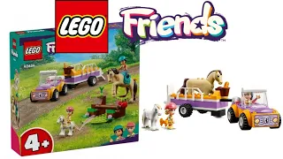LEGO Friends 42634 Horse and Pony Trailer Speed Build - Mr Bricksky