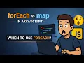 forEach vs map One Wrong Choice Kills Performance