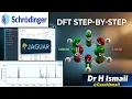 DFT Calculations Using Schrodinger Jaguar Geometry Optimization Energy Calculation HOMO LUMO