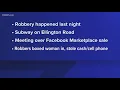 Facebook Marketplace sale turns into armed robbery East Hartford police