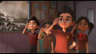 كان ياما كان جيشنا في اليوم دا انتصر   وجنود زي الاسود يملوا العين والنظر      دندنها