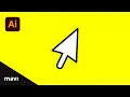 Create a Mouse Cursor Icon in Adobe Illustrator Tutorial
