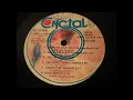 Derrick Harriott - Walk The Streets (80's Style) - Crystal D LP Born To Love You 1979