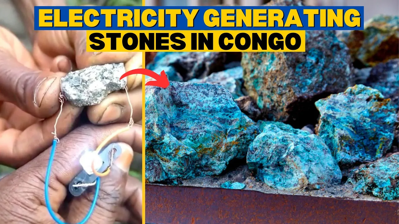 Everything You need to know about ELECTRICITY Generating Stones in Congo