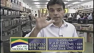 NACIONAL TV NO AR CLÁUDIA TENÓRIO GALEBE 04 12 1993