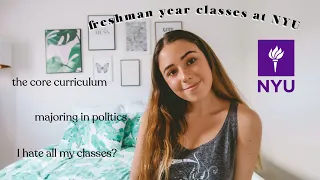 my freshman year classes at nyu polisci major - fall semester