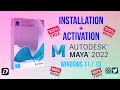 AUTODESK MAYA 2022 FULL ACTIVATION TUTORIAL FREE DOWNLOAD NEW CRACK