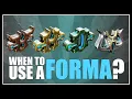 Forma Types of Warframe - Regular Stance Umbra Omni Forma
