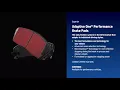 NAPA Brakes Adaptive One Performance Pads