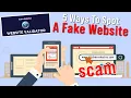 5 Ways To Spot A Fake Website