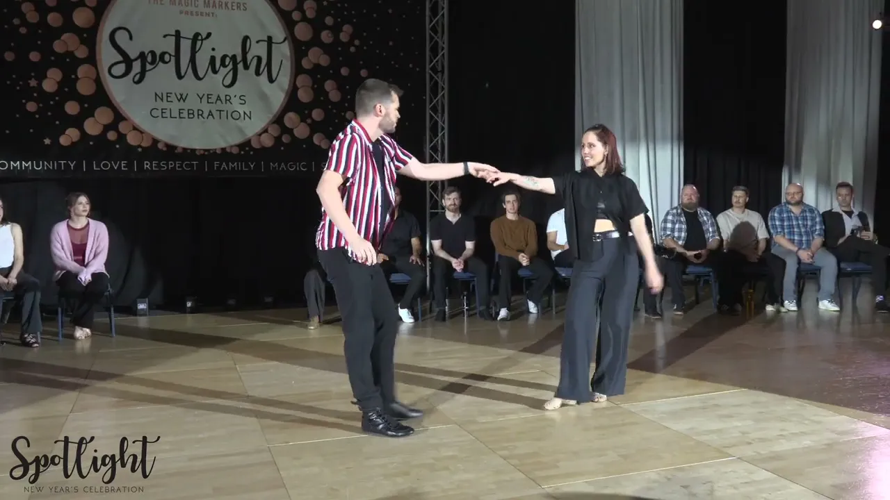 Spotlight New Year's Celebration 2024/2025 Advanced Jack & Jill Ward Roberts & Jackie Van Ooteghem